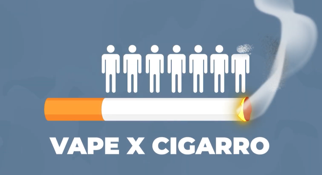 vape x cigarro